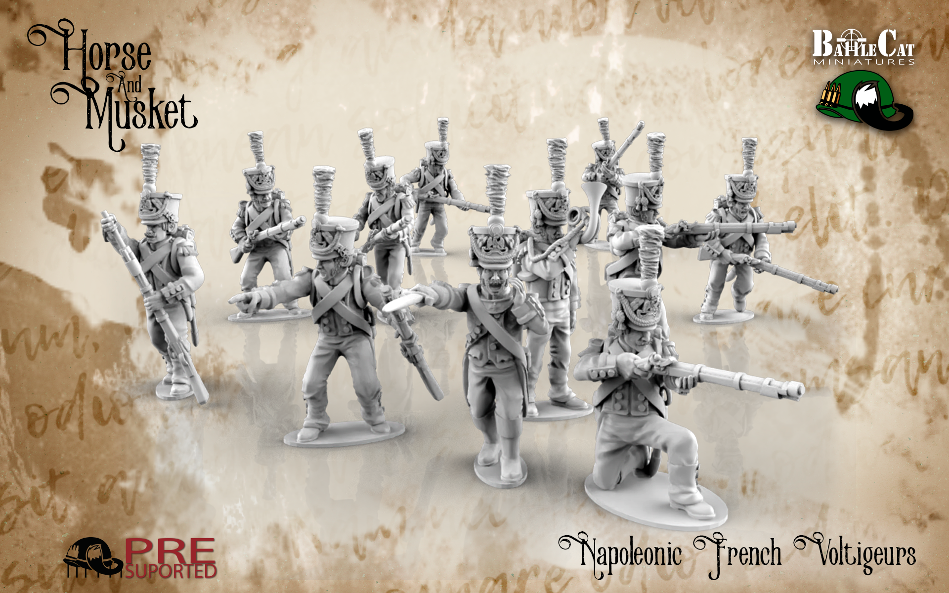 1812 French voltigeurs